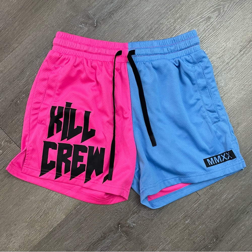 Kill Crew Two-Tone Muay Thai Shorts Sz M